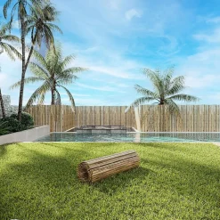 ARELLA CANNICCIO RECINTO CANNETTE BAMBÙ SPACCATO 3X1.5MT GIARDINO TERRAZZA OMBRA 017850