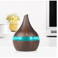 AROMATERAPIA 7 LED UMIDIFICATORE ULTRASUONI USB DEPURATORE DIFFUSORE AROMI YX041