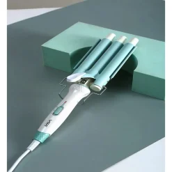 ARRICCIACAPELLI ELETTRICO PROFESSIONALE A 3 CILINDRI 22MM STYLING MAX 220°C V-595