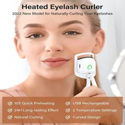 ARRICCIACIGLIA RISCALDATO RICARICABILE ARRICCIATORE ELETTRICO PER CIGLIA PORTATILE