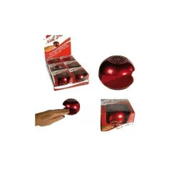 ASCIUGA UNGHIE SMALTO DA VIAGGIO PORTATILE CON VENTOLINA COLORE ROSSO 10 X 7 CM