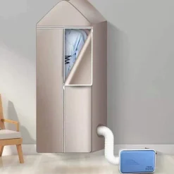 ASCIUGABIANCHERIA ELETTRICO ASCIUGATRICE MULTIFUNZIONE PORTATILE 600 WATT Q-NF72