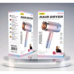 ASCIUGACAPELLI FLOREALE PHON PROFESSIONALE 2000 WATT DA VIAGGIO COMPATTO Q-M663