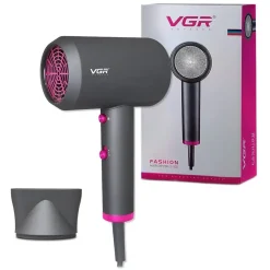 ASCIUGACAPELLI PROFESSIONALE 2000W 2 VELOCITÀ CONCENTRATORE PULSANTE COOL SHOT V-400