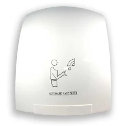 ASCIUGAMANI AUTOMATICO ELETTRICO AD ARIA CALDA FOTOCELLULA PARETE MURO PER HOTEL