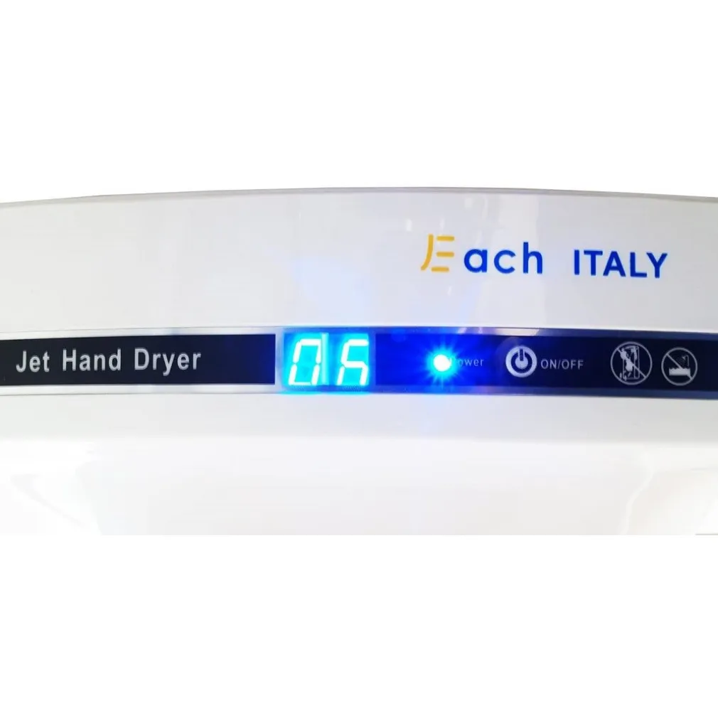 ASCIUGAMANI ELETTRICO AD ARIA JET HAND DRYER AUTOMATICO PER ALBERGHI BAR HOTEL