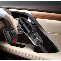 ASPIRAPOLVERE ASPIRABRICIOLE PORTATILE SENZA FILI DOPPIA BATTERIA 24V 07640