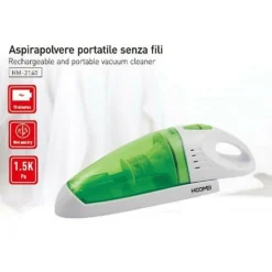 ASPIRAPOLVERE CORDLESS 35 WATT ASPIRA LIQUIDI POLVERE BRICIOLE RICARICABILE