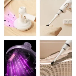 ASPIRAPOLVERE PORTATILE LEGGERO SENZA FILI RICARICABILE PICCOLO PER DIVANO LETTO