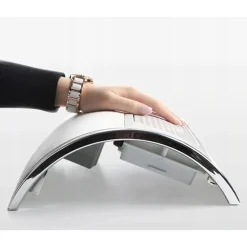 ASPIRAPOLVERE PROFESSIONALE PER UNGHIE 40 W ASPIRATORE PER MANICURE PEDICURE BIANCO