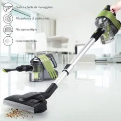 ASPIRAPOLVERE SCOPA ELETTRICA 2 IN 1 DUSTBUSTER CICLONICO SENZA SACCHETTO 600W