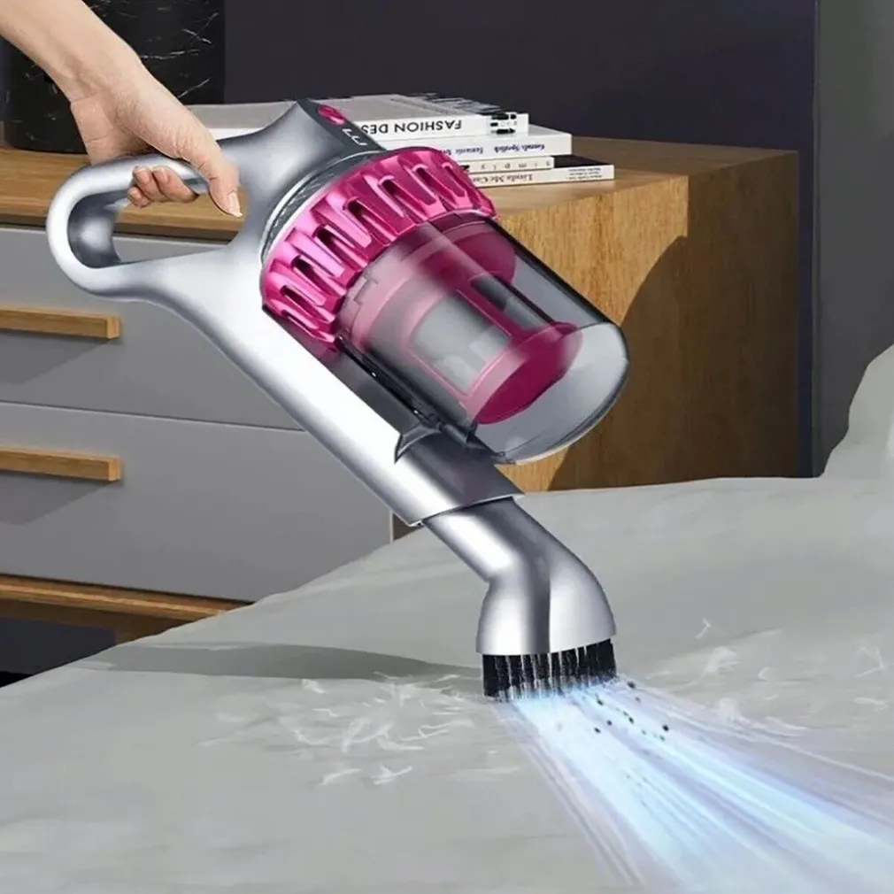 ASPIRAPOLVERE SENZA SACCO FILI SCOPA RICARICABILE 4 IN 1 ACARI PAVIMENTI IP-T008