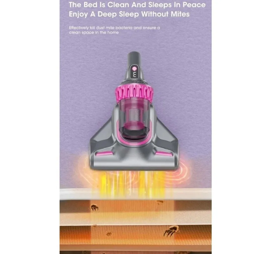 ASPIRAPOLVERE SENZA SACCO FILI SCOPA RICARICABILE 4 IN 1 ACARI PAVIMENTI IP-T008