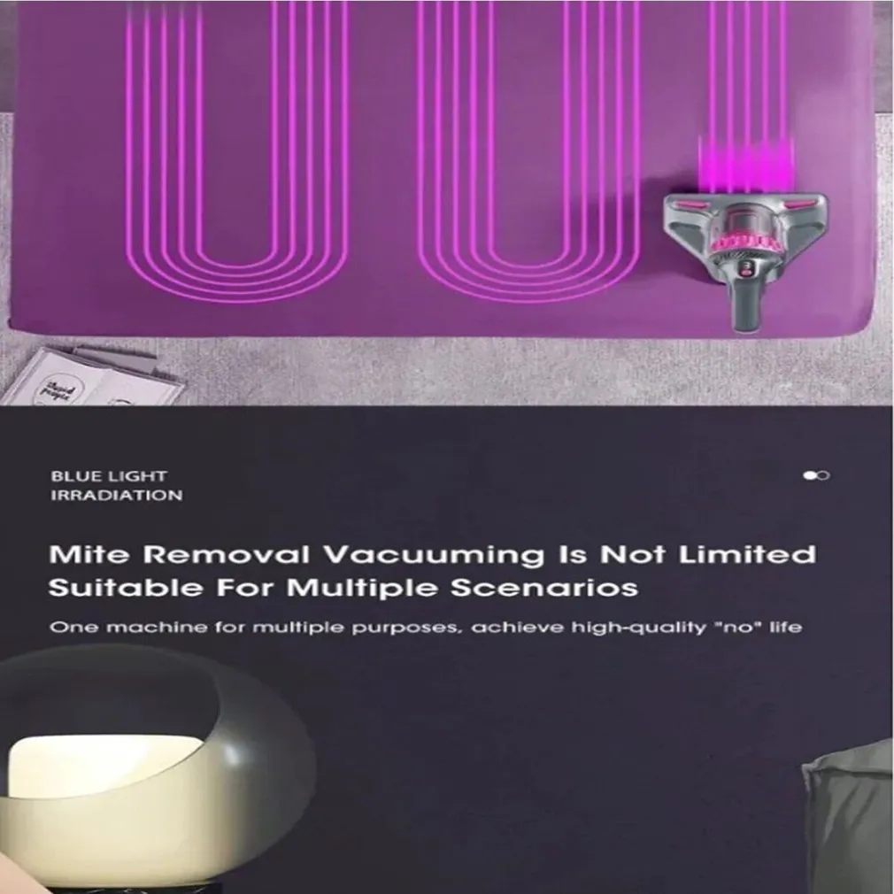 ASPIRAPOLVERE SENZA SACCO FILI SCOPA RICARICABILE 4 IN 1 ACARI PAVIMENTI IP-T008