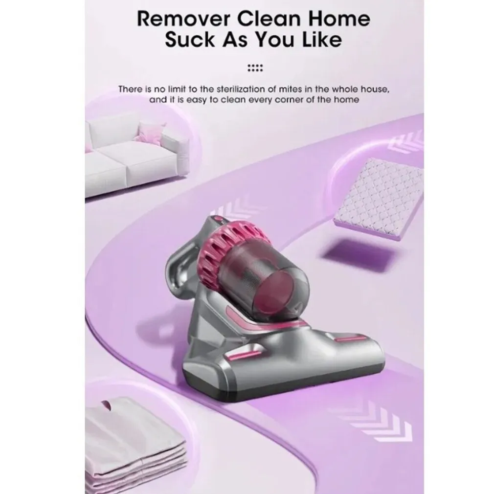 ASPIRAPOLVERE SENZA SACCO FILI SCOPA RICARICABILE 4 IN 1 ACARI PAVIMENTI IP-T008