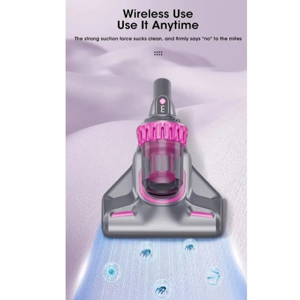 ASPIRAPOLVERE SENZA SACCO FILI SCOPA RICARICABILE 4 IN 1 ACARI PAVIMENTI IP-T008