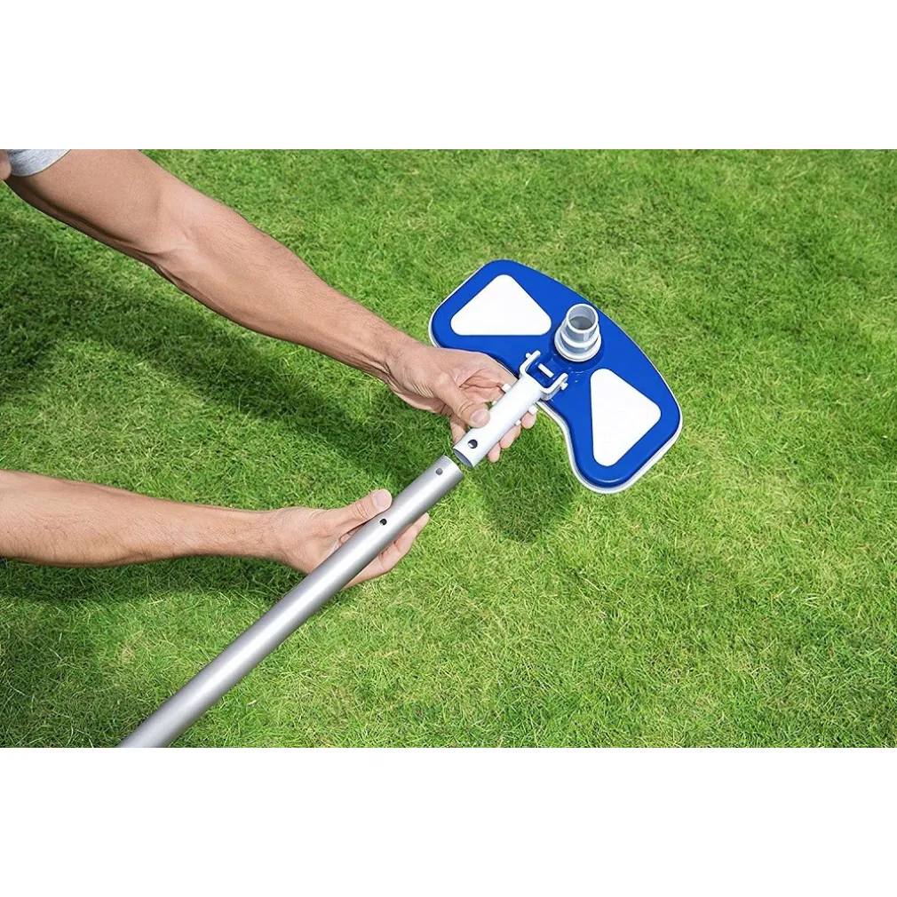 ASPIRATORE ANGOLARE FONDO PISCINE DELUXE CON CONTRAPPESO SUPPORTI LATERALI 58282