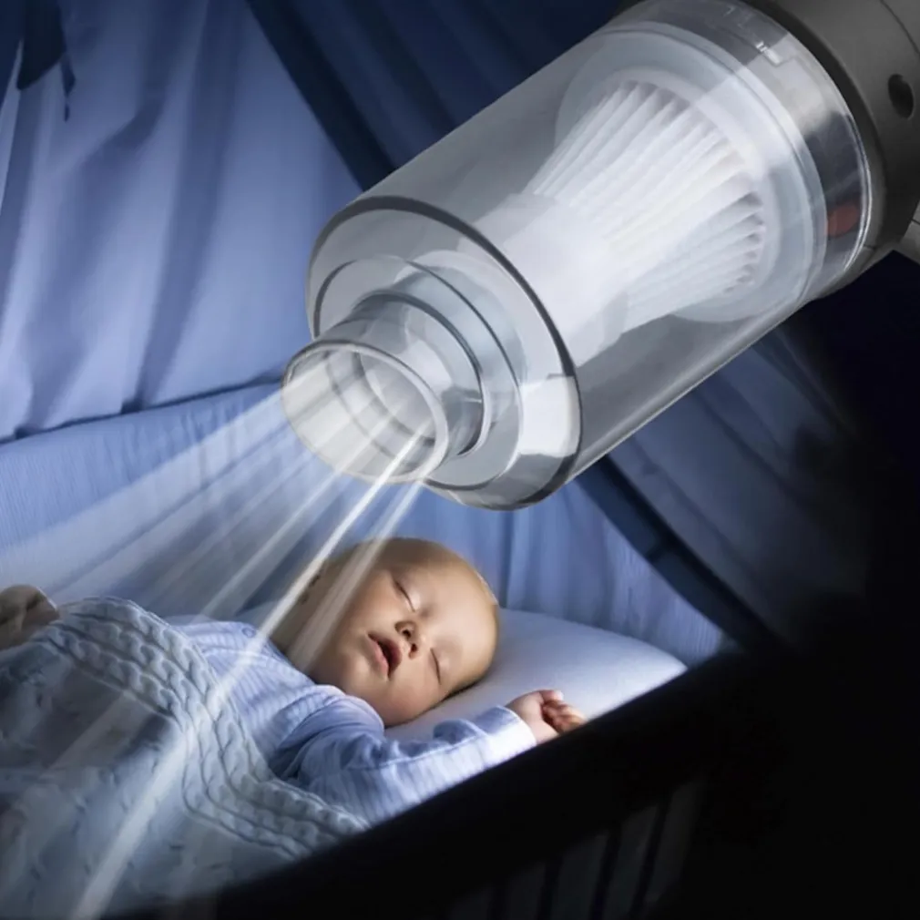 ASPIRATORE E SOFFIATORE ASPIRAPOLVERE PORTATILE RICARICABILE USB ASPIRABRICIOLE