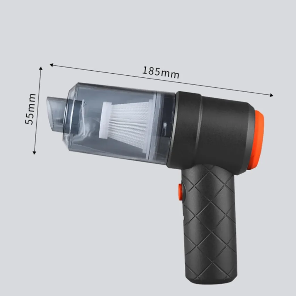 ASPIRATORE E SOFFIATORE ASPIRAPOLVERE PORTATILE RICARICABILE USB ASPIRABRICIOLE