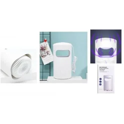 ASPIRATORE LAMPADA LED ZANZARA ANTI ZANZARE ZANZARIERA ELETTRICA USB