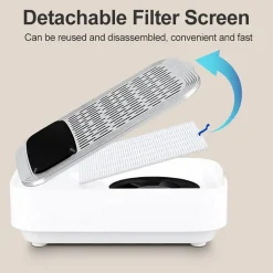 ASPIRATORE PER UNGHIE RICARICABILE 80W PER STUDIO VELOCITÀ VENTO REGOLABILE NERO