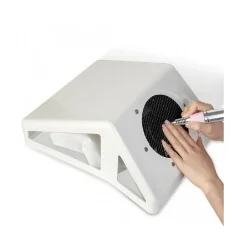 ASPIRATORE POLVERI PER UNGHIE PROFESSIONALE DA TAVOLO ASPIRA POLVERE 65W NAIL