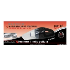 ASPIRATORE PROFESSIONALE PER AUTO CAMPER CAMION 12V ACCENDISIGARI 120W MAXTECH ASP-02