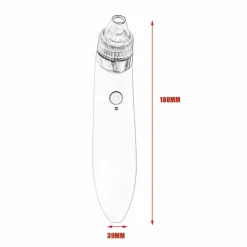 ASPIRATORE RIMUOVERE PUNTI NERI AD ULTRASUONI PULIZIA VISO FACCIALE PORTATILE