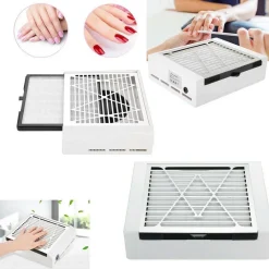 ASPIRAZIONE PER UNGHIE MANICURE PEDICURE DA TAVOLO 40 WATT ESTETISTA DC239