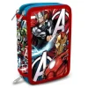 Astuccio Avengers 3 ZIP Triplo Scomparto Accessoriato Completo Scuola Bambino
