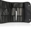 ASTUCCIO PORTA ATTREZZI 18 TASCHE ECO PELLE CLIP ROLL ON ESTETISTA PARRUCCHIERE
