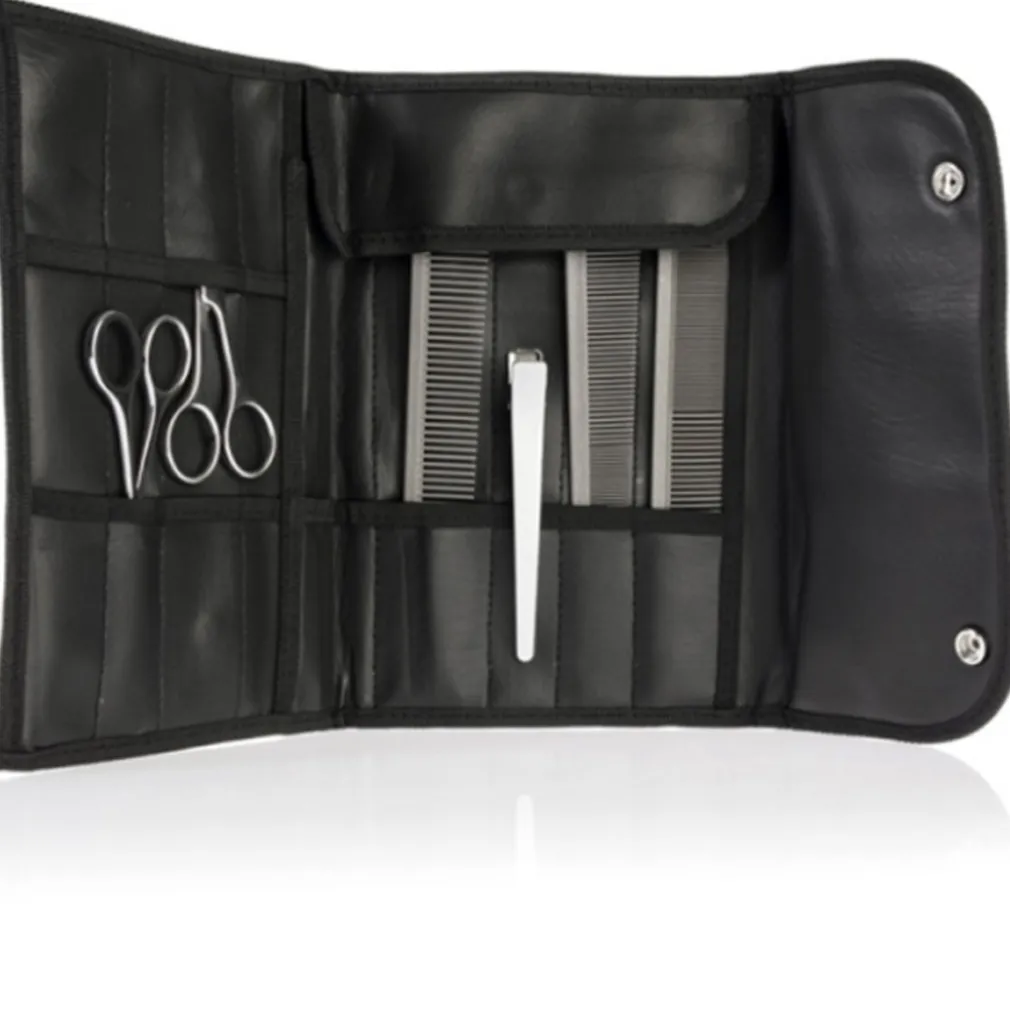 ASTUCCIO PORTA ATTREZZI 18 TASCHE ECO PELLE CLIP ROLL ON ESTETISTA PARRUCCHIERE