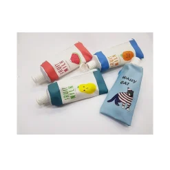 ASTUCCIO PORTA TRUCCO TUBETTO DENTIFRICIO TEMPERINO PORTAPENNE PASTELLI MATITE