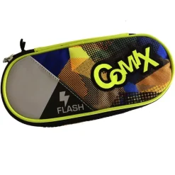 ASTUCCIO PORTAPENNE PASTELLI PENNARELLI COMIX FLASH NERO VERDE ACCESSORI SCUOLA