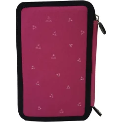 ASTUCCIO SCUOLA OVERLOOK MULTISCOMPARTO 3 ZIP PORTACOLORI PENNARELLI PENNE