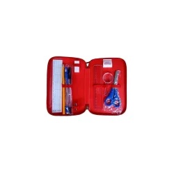 ASTUCCIO TOPOLINO MICKEY MOUSE DISNEY 3 ZIP 20x13x6.5CM SCOMPARTO ACCESSORIATO SCUOLA