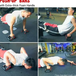 ATTREZZATURA PER ALLENAMENTO MULTIFUNZIONALE RUOTA FLESSIONI E BANDE RESISTENZA