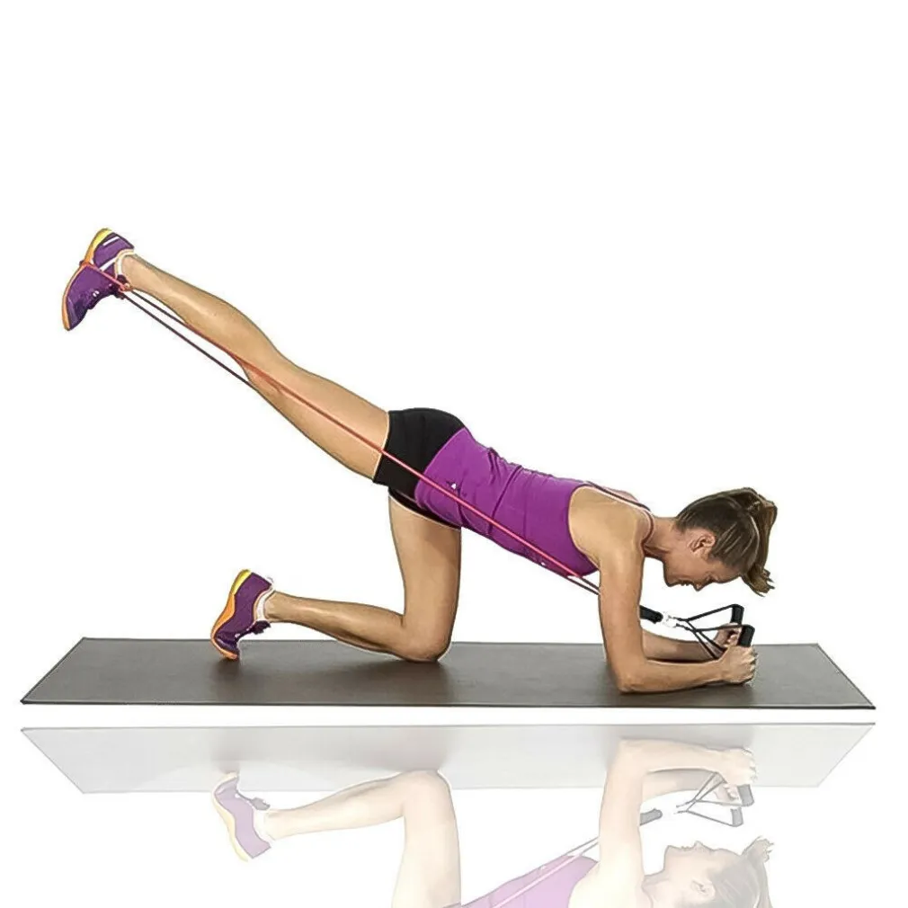 ATTREZZO FITNESS BANDE ELASTICHE RESISTENZA DELLA FORZA CROSSFIT PALESTRA PESI