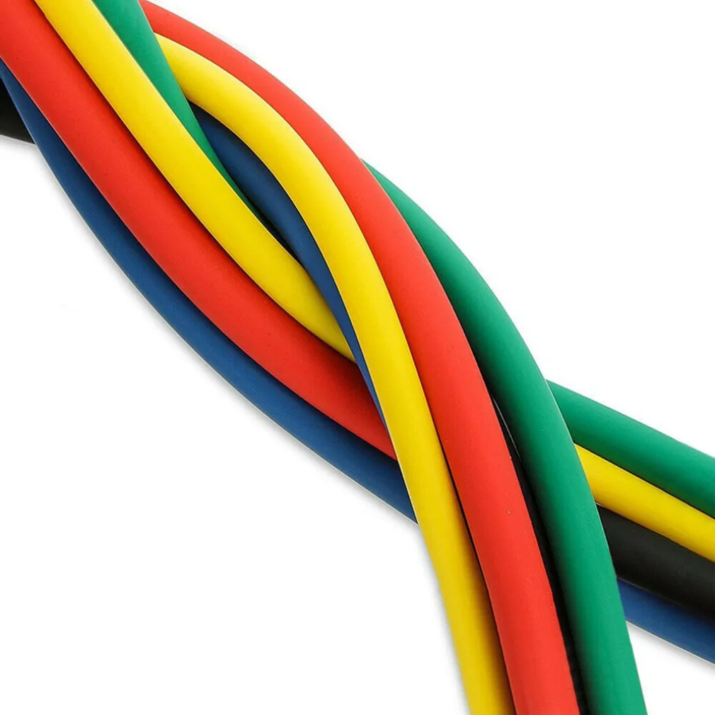 ATTREZZO FITNESS BANDE ELASTICHE RESISTENZA DELLA FORZA CROSSFIT PALESTRA PESI