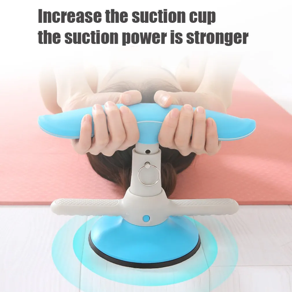 ATTREZZO MULTIFUNZIONE PER ADDOMINALI FITNESS PALESTRA VENTOSA REGOLABILE SIT UP