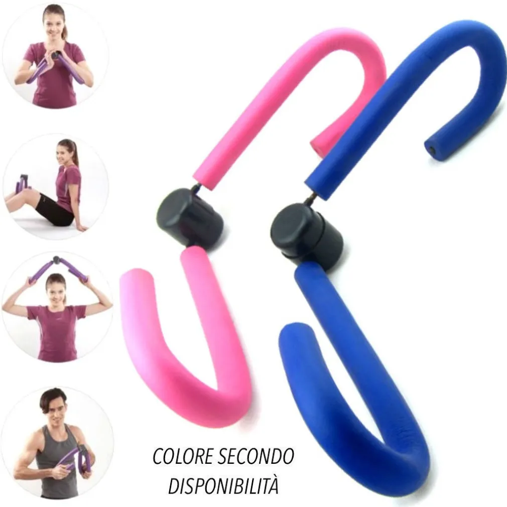 ATTREZZO PALESTRA MOLLA PER ALLENAMENTO GAMBE GLUTEI BRACCIA ADDOMINALI WARMUP