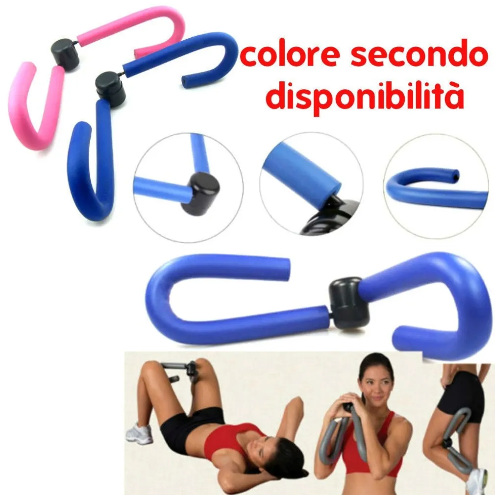 ATTREZZO PALESTRA MOLLA PER ALLENAMENTO GAMBE GLUTEI BRACCIA ADDOMINALI WARMUP