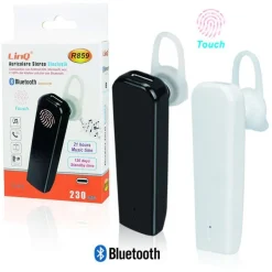 AURICOLARE CUFFIA STEREO BLUETOOTH PER SMARTPHONE TABLET TOUCH ANDROID IOS R859