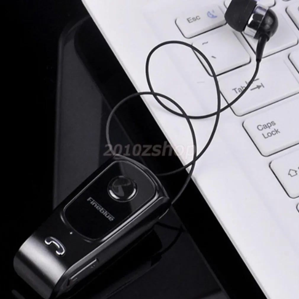 AURICOLARE FINEBLUE RETRATTILE RETRAIBILE BLUETOOTH AURICOLARI PER SMARTPHONE