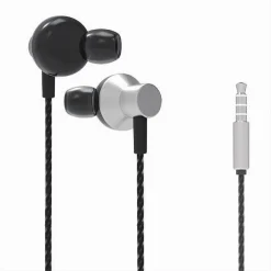 AURICOLARE IN-EAR CUFFIE CON FILO 1.2MT AUX3.5MM CON MICROFONO 4D SOUND AU-8T002