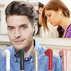 AURICOLARE SINGOLO HBQ-I7R BLUETOOTH V4.1+EDR PER ANDROID IOS CUFFIE SPORT