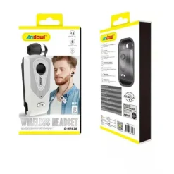 AURICOLARE WIRELESS ALTOPARLANTE BLUETOOTH 5.1 MUSICA STEREO RETRATTILE Q-HE626