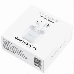 AURICOLARI BLUETOOTH BT5.0 STEREO CORDLESS DUOPODS IV XS SMARTPHONE AU-BT018