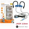 AURICOLARI CUFFIE ARCHETTO DS-209 MICROFONO SMARTPHONE MP3 SPORT CAVO JACK 3,5MM