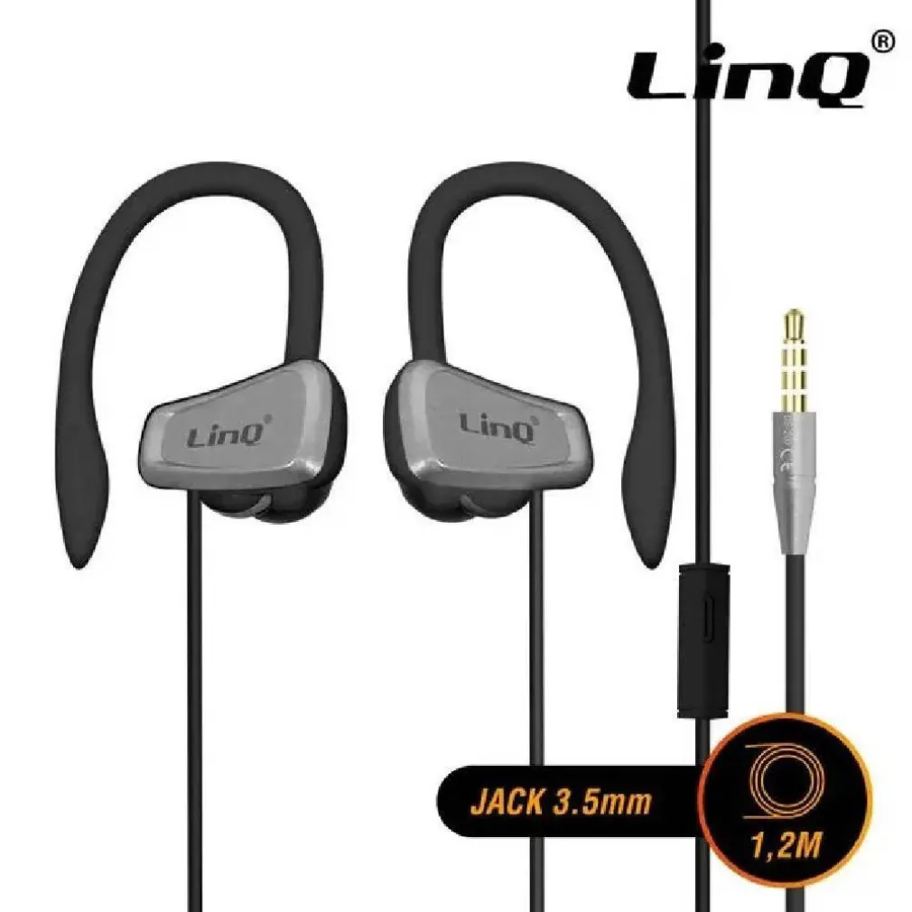 AURICOLARI CUFFIE ARCHETTO DS-209 MICROFONO SMARTPHONE MP3 SPORT CAVO JACK 3,5MM